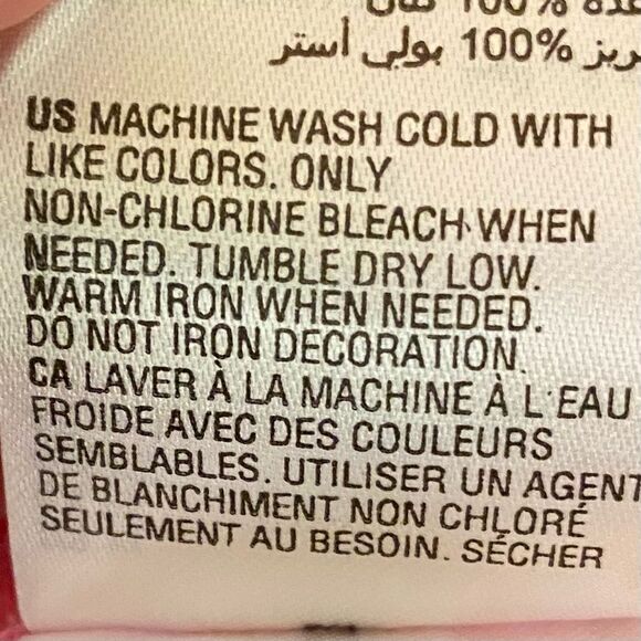 Charter Club Lux Linen Collection Pink Eyelet Lace Top Womens Size XL 3-4 Sleeve - Picture 6 of 6